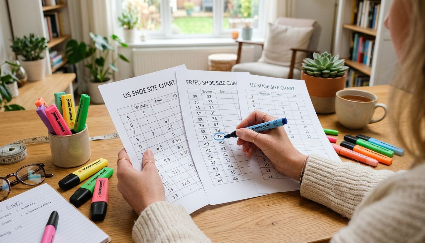 Comment naviguer entre les tailles US, FR et UK pour vos achats en ligne ?